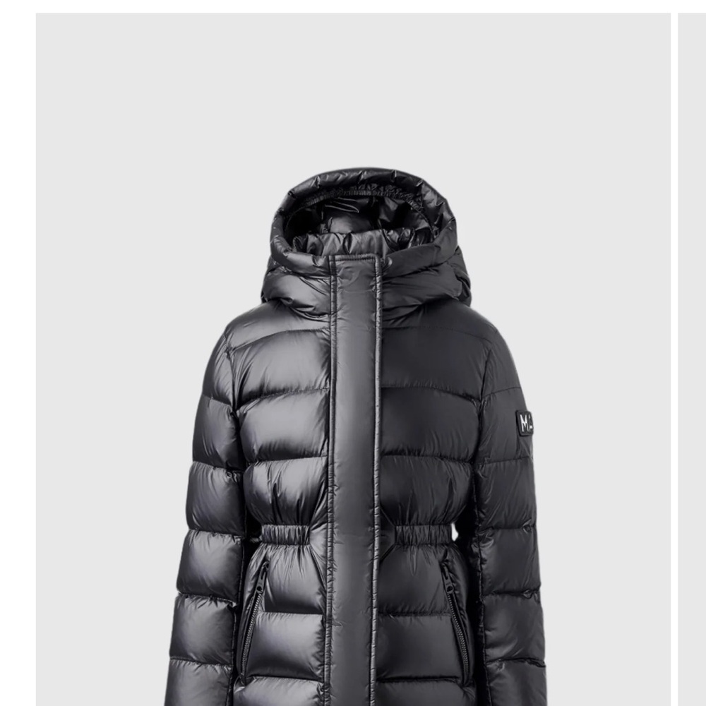 Mackage Black Kids Puffer Jacket